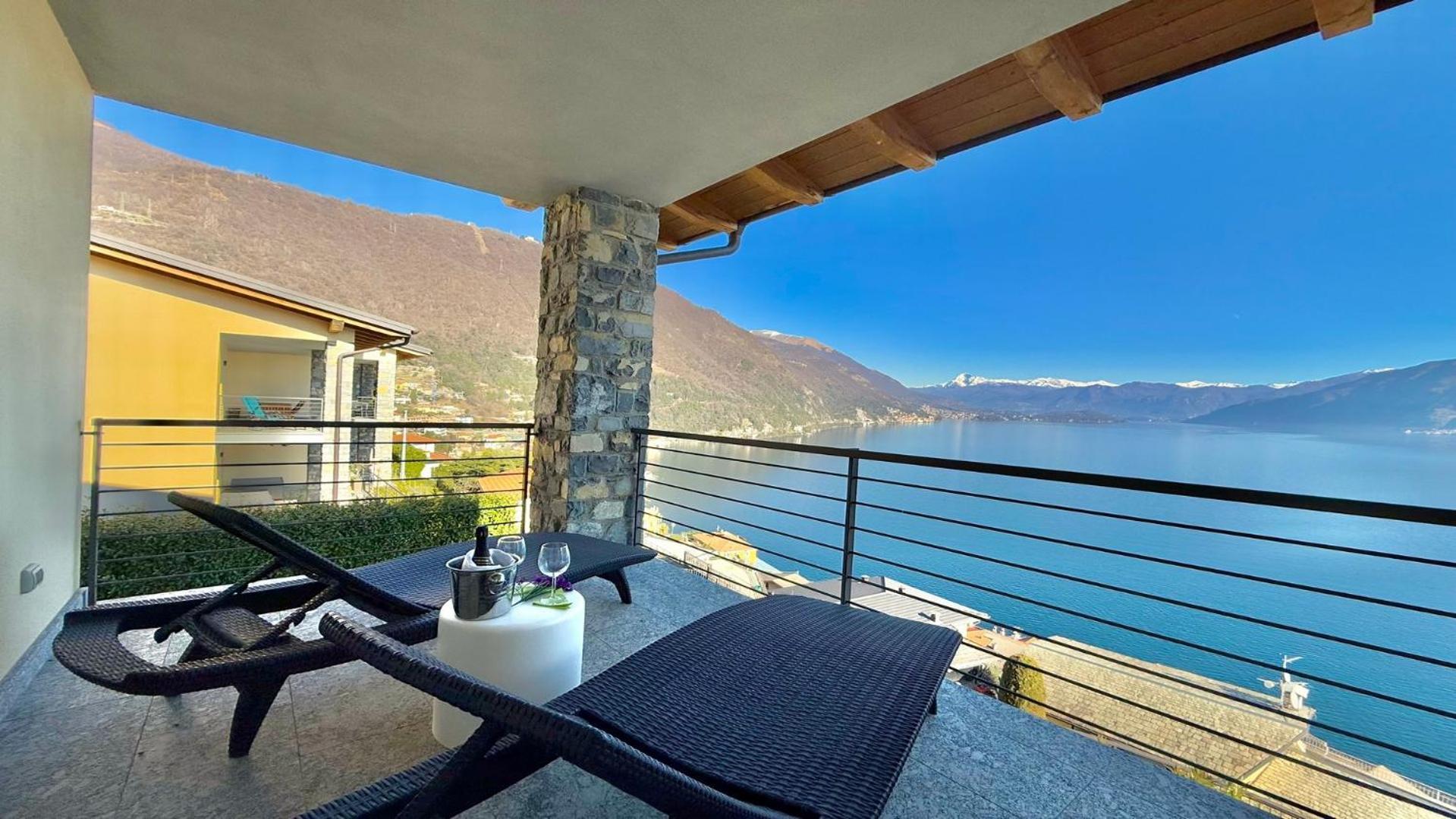 Residence Degli Oleandri 6A Argegno Buitenkant foto